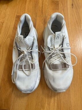 ON Running White Athletic Sneakers